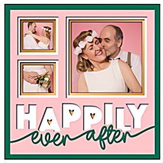 Photo Keepsake Shadow Box for Weddings