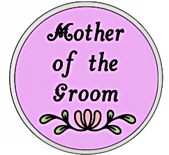 Mother of the Groom Button Pin