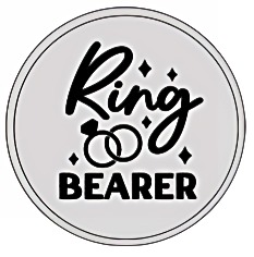 Ring Bearer Button Pin