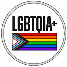 LGBTQIA+ Pride Button Pin
