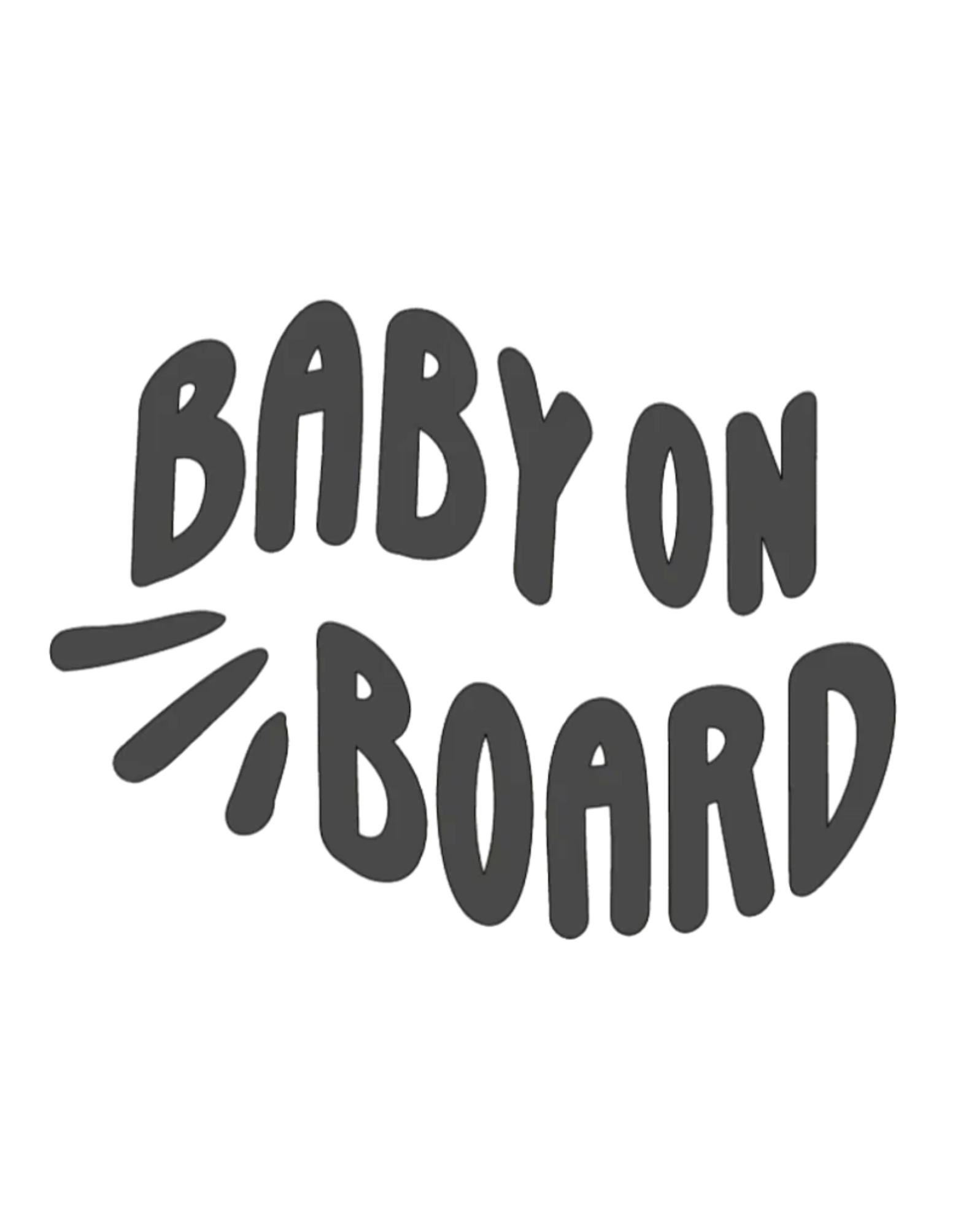 Baby on Board Window Decal