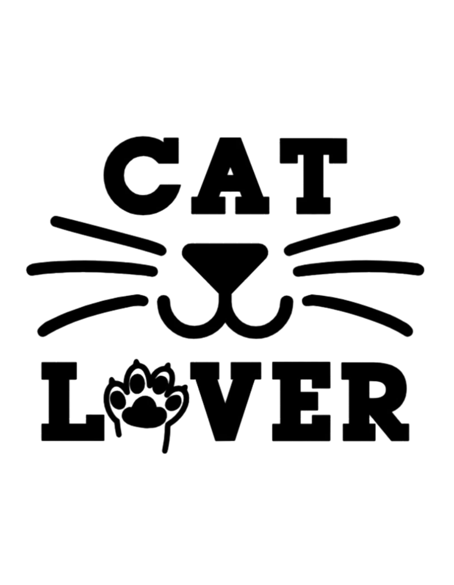 Cat Lover Window Decal