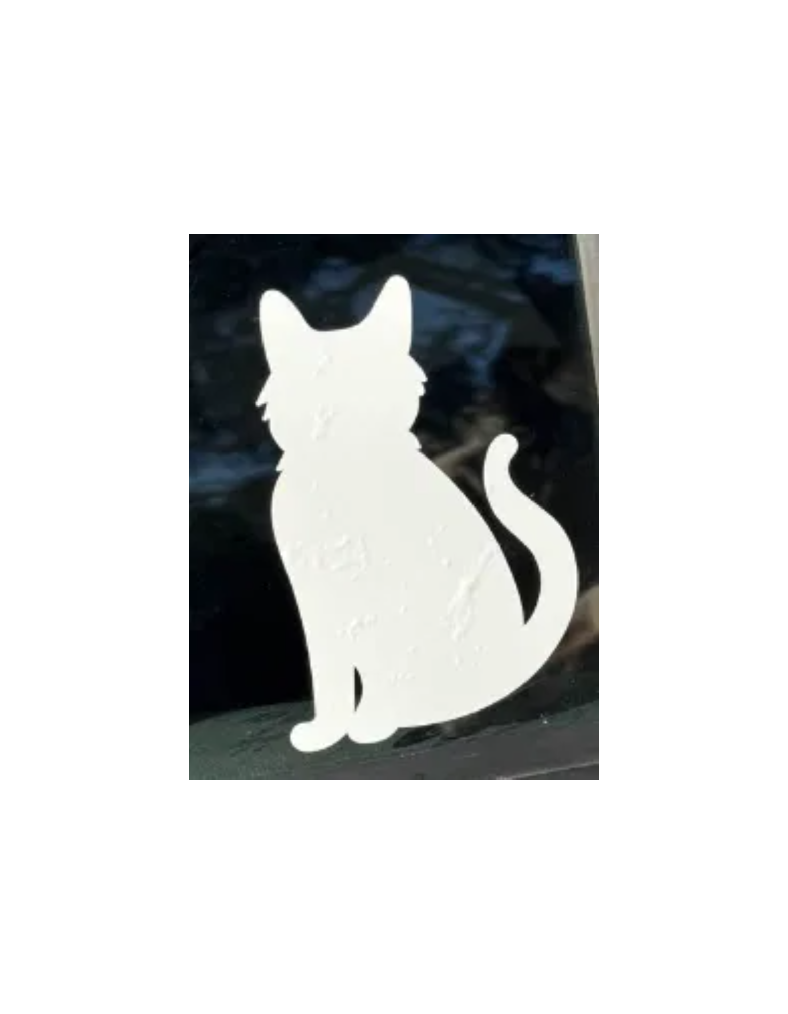 Cat Silhouette Window Decal