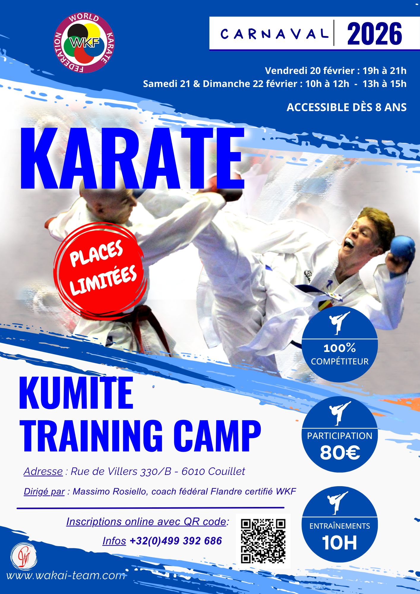 KUMITE TRAINING CAMP - CARNAVAL 2026