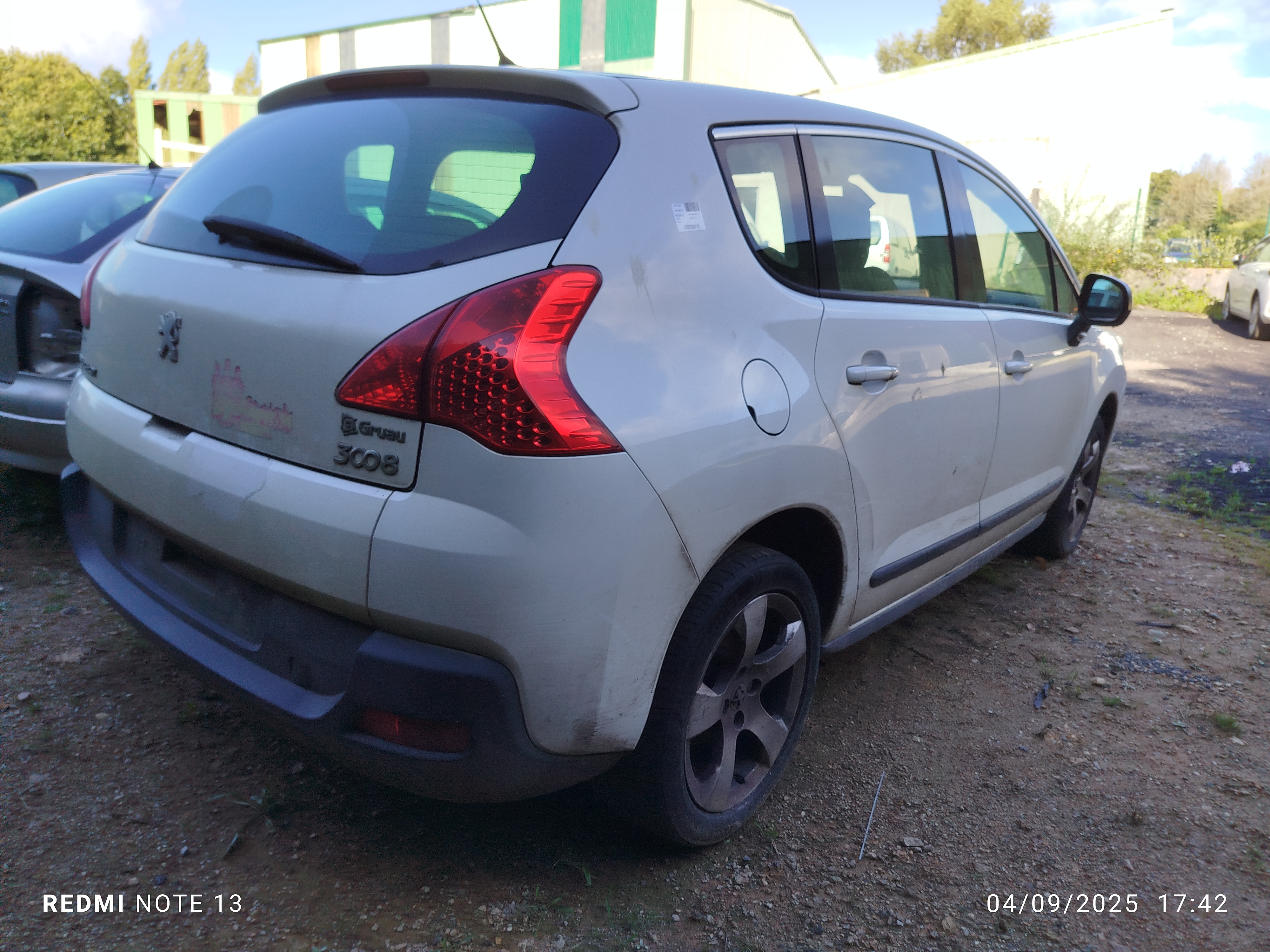 Toutes piéces disponible pour Peugeot 3008 I PHASE 1 5P 1.6HDI 112 8V Turbo FAP (01/11/2010 - 01/12/2013)