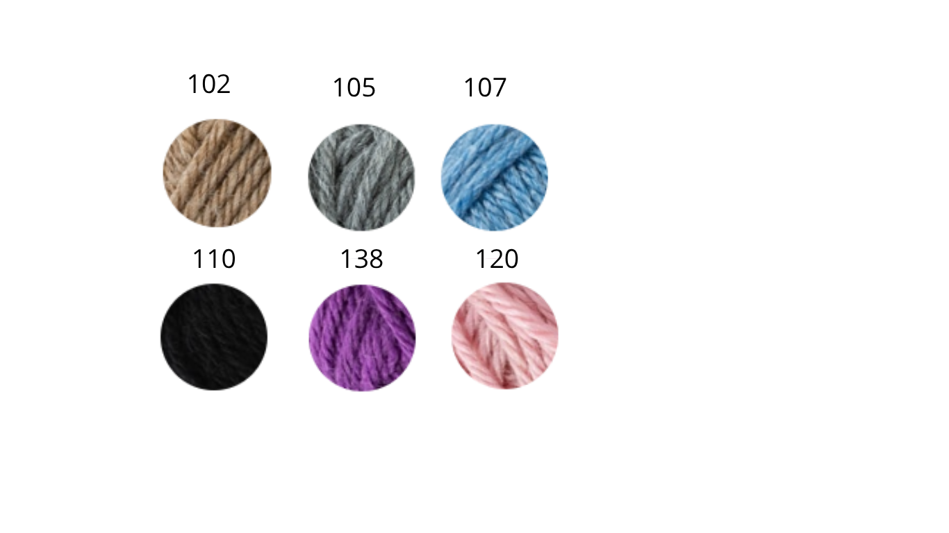 Blue Knit Pom-Pom Beanie