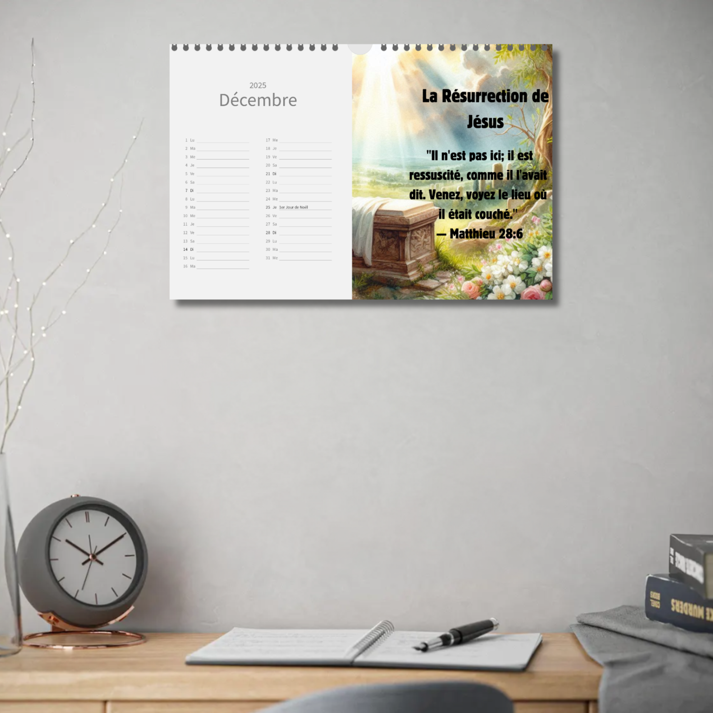 đ
Calendrier Religieux 2025