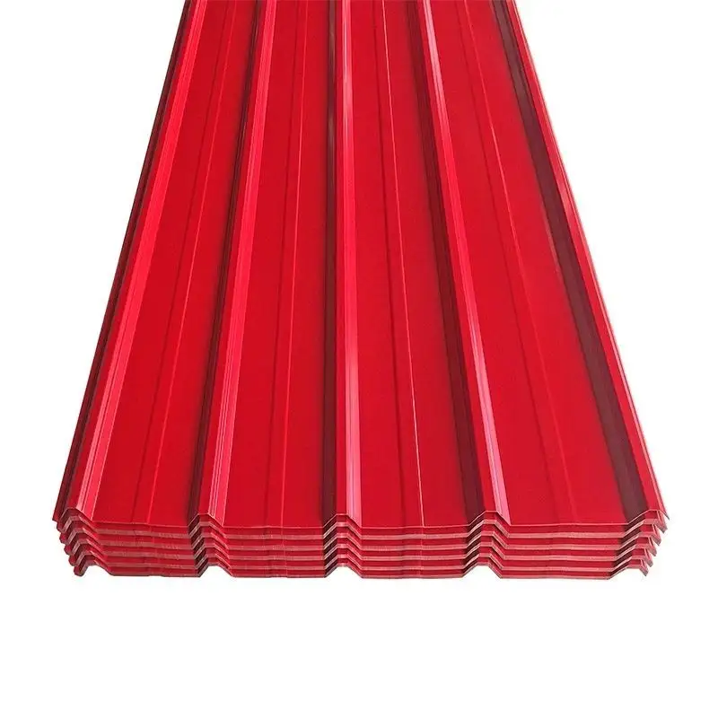 Red Metal Roofing Sheets
