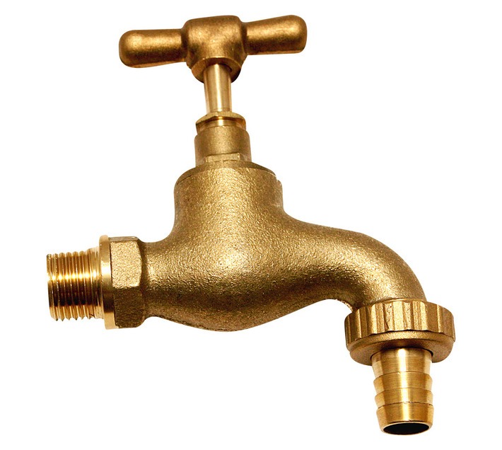 Brass Garden Tap