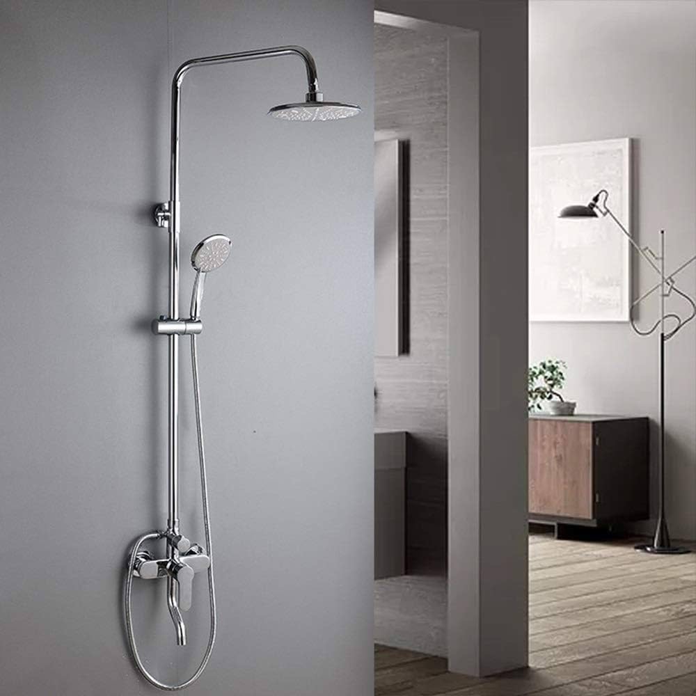 Modern Dual-Head Shower System