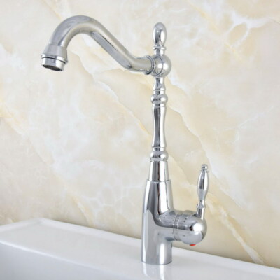 Vintage Style Chrome Kitchen Faucet