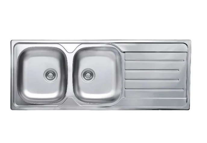 Stainless Steel Double Bowl Kitchen Sink