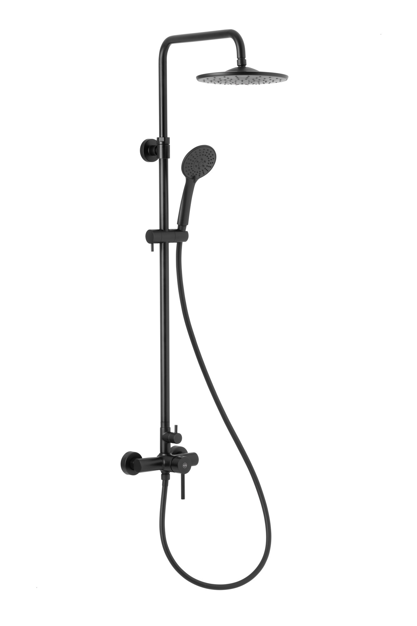 Matte Black Shower Set