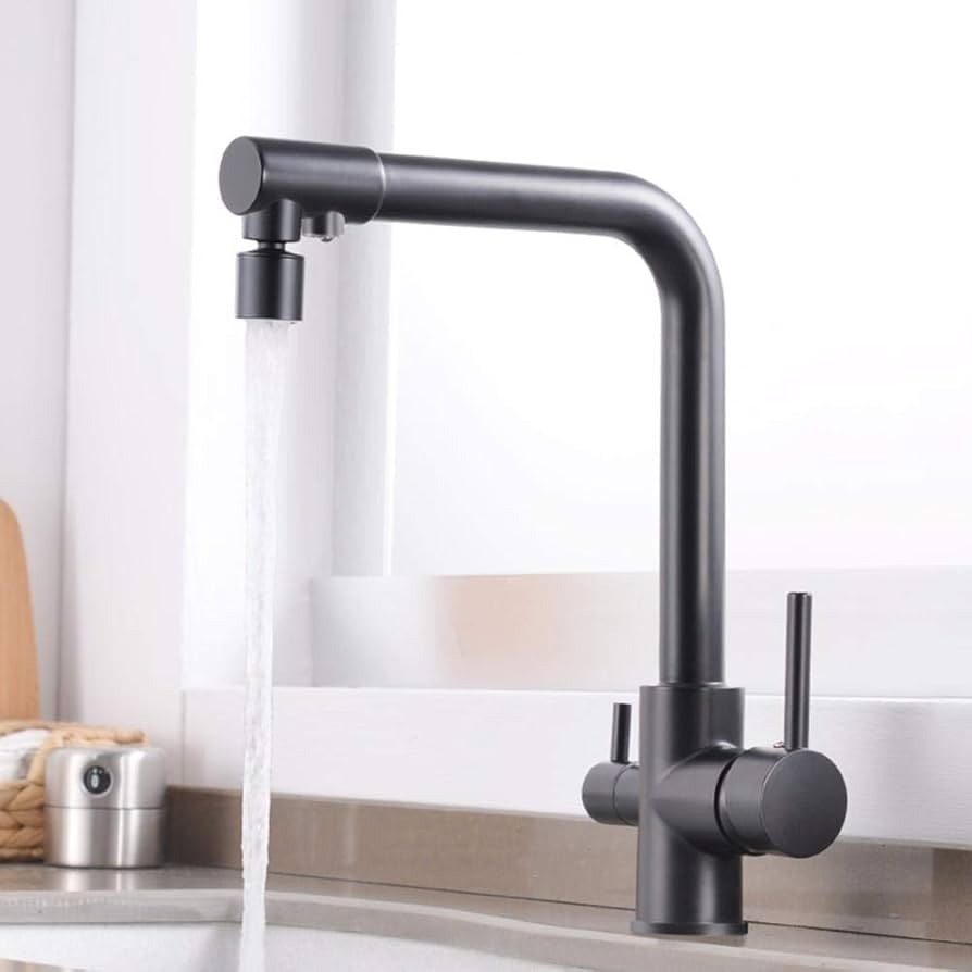 Matte Black Kitchen Faucet
