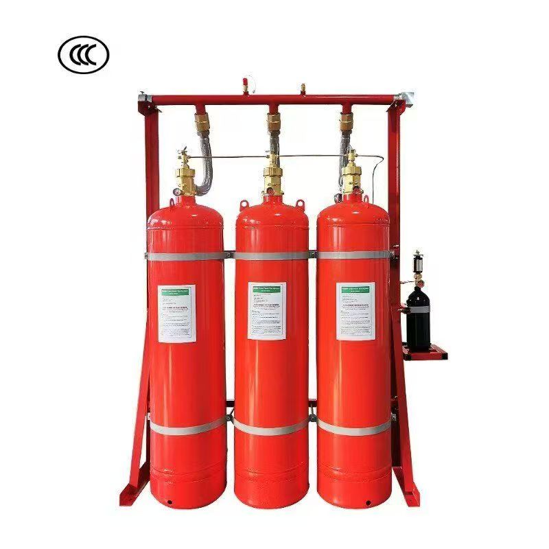 Fire suppression system cylinders Fm200/ 50kg, 60kg, 70kg, 80kg, 90kg, 100kg