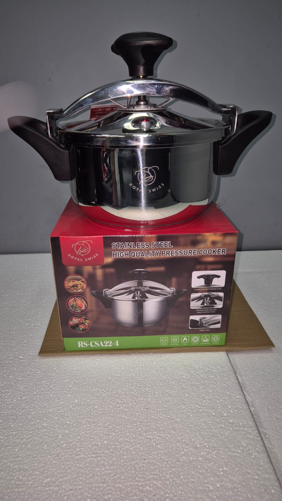 Cocotte-minute inox RS