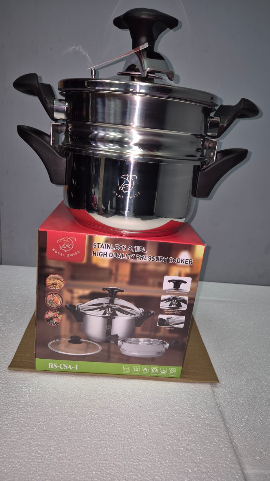 Cocotte Minute + couscoussier inox RS