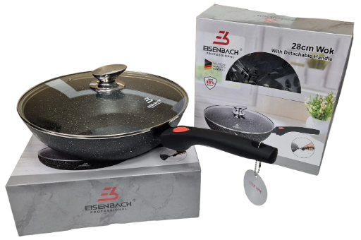 Wok 28cm poignet détachable RB