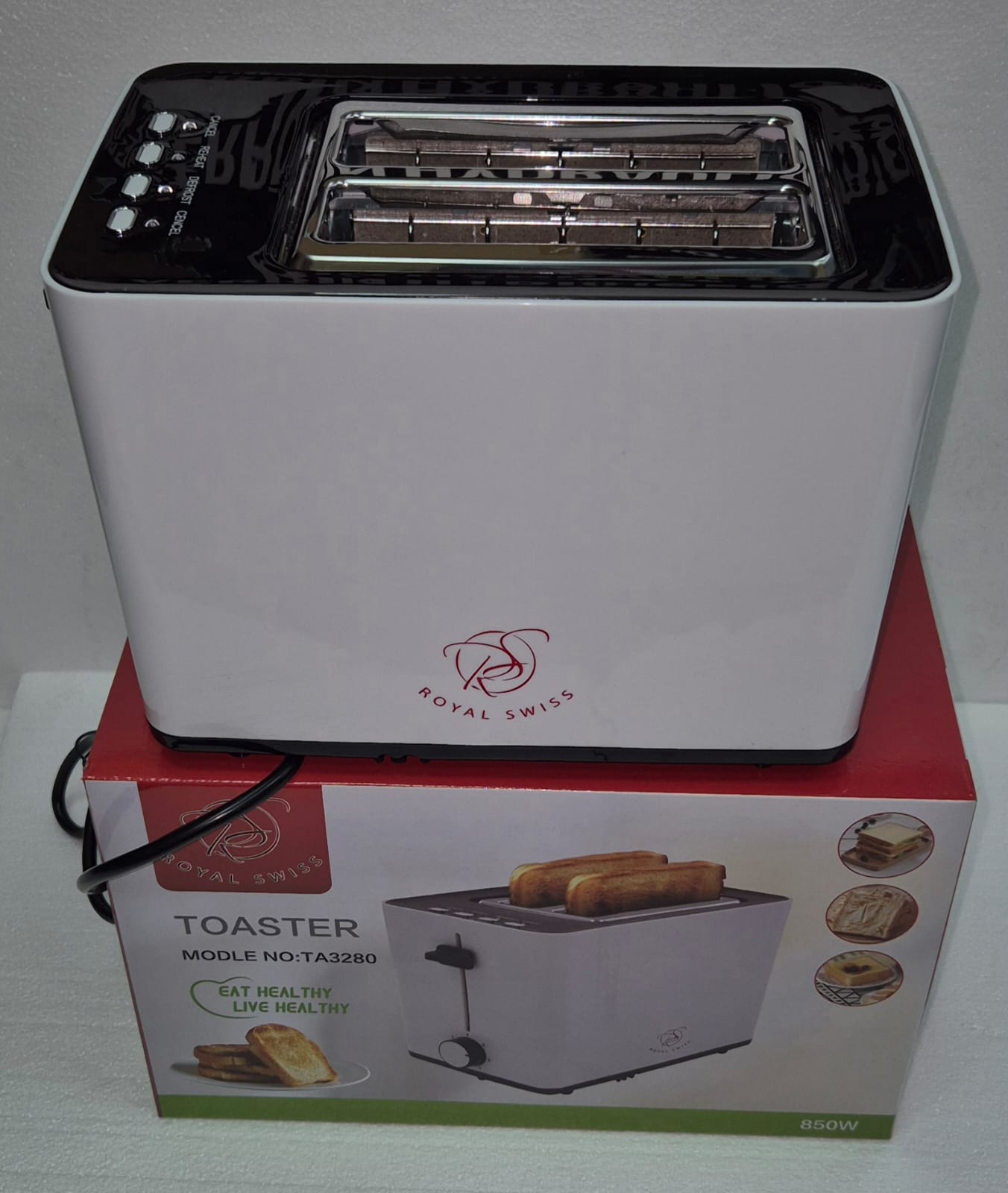Toaster 2 fentes 850W RS