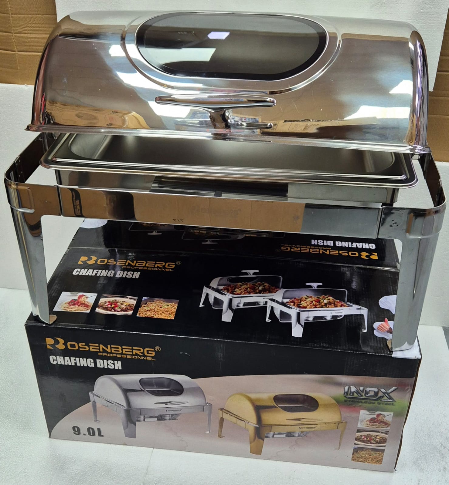 Chafing Dish Argenté 9L 