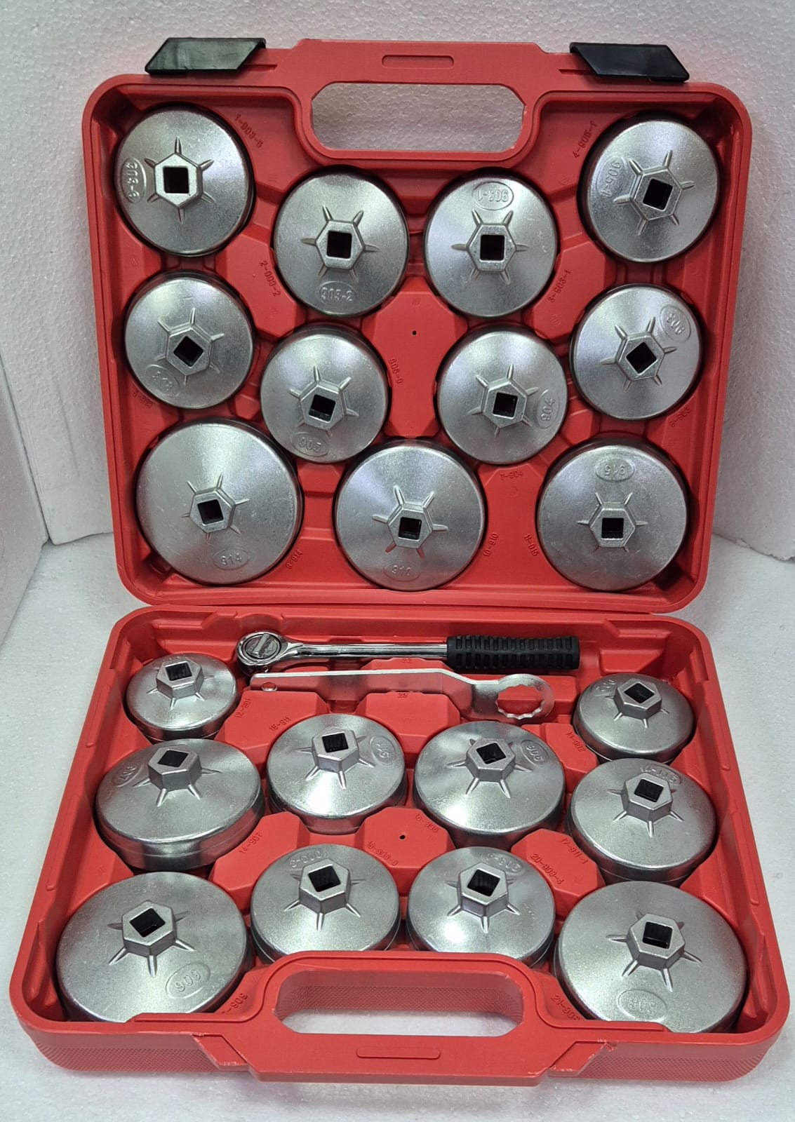 Kit cloches universel pour filtre à huile 23 Pièces KRAFT MULLER