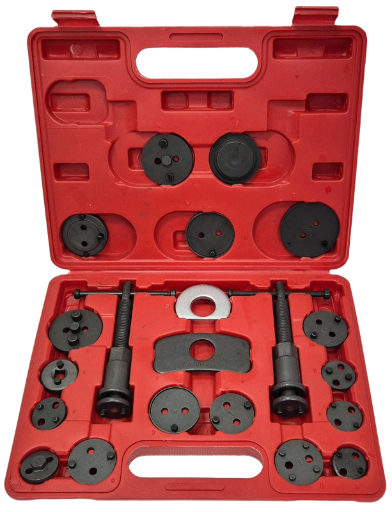 Coffret outils repousse piston étrier de frein 21 pièces KRAFT MULLER