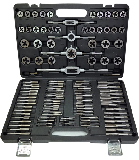 Kit de tarauds métrique 110 pièces Kraft Muller