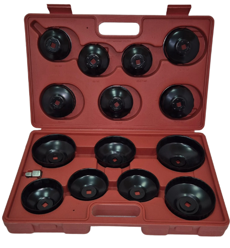 Kit cloches pour filtre à huile 14 pièces KRAFT MULLER