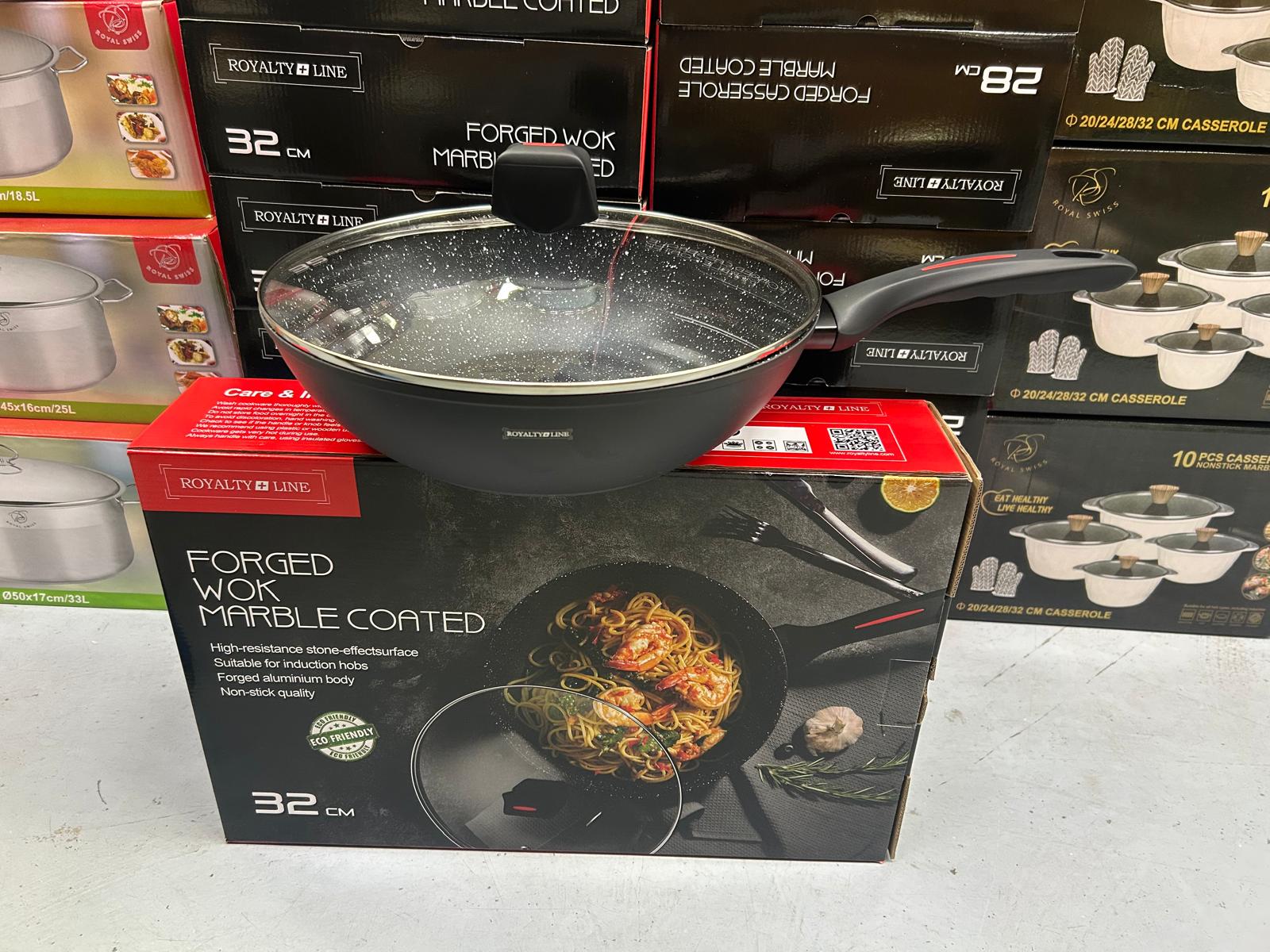 Wok + Couvercle 32cm RL