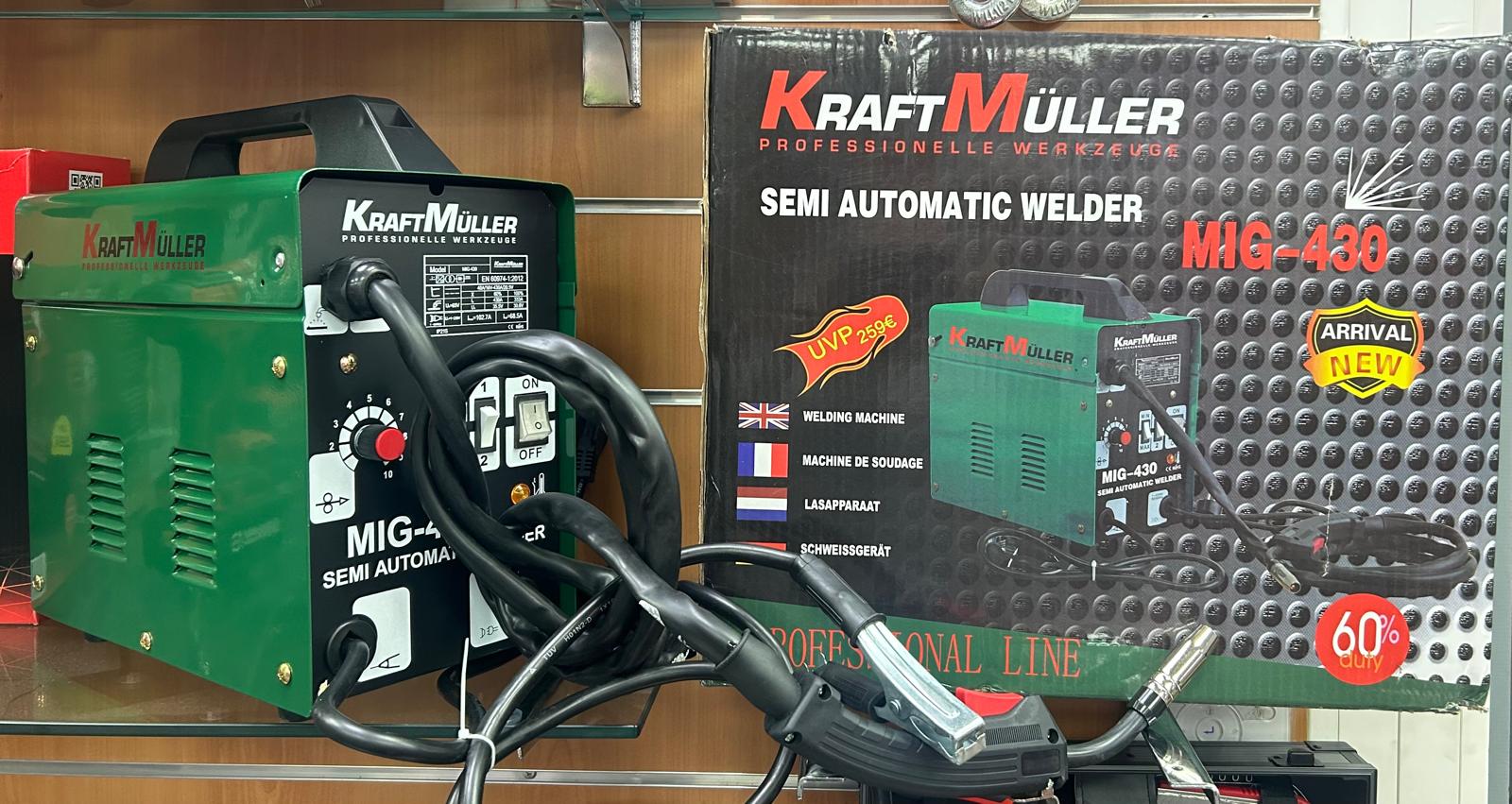 Poste à souder MIG KRAFT MULLER