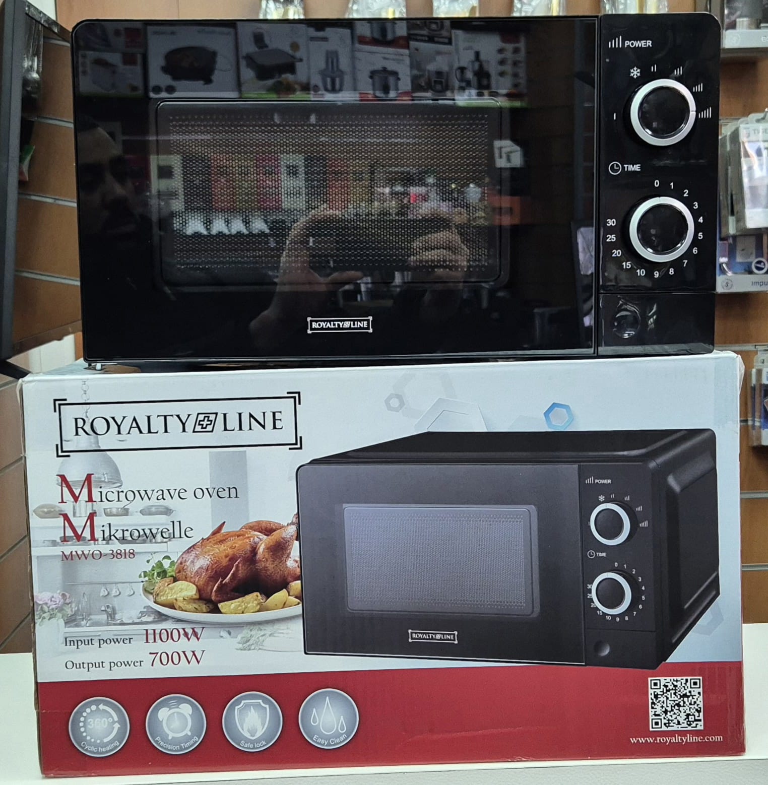 Micro onde 20L 700W ROYALTY LINE