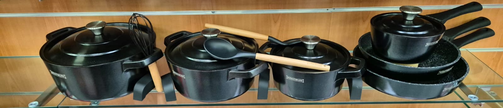 Batterie 17 pièces Noir ROYALTY LINE