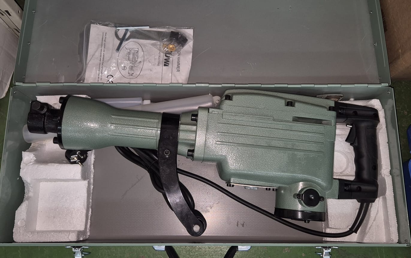 Marteau piqueur 2200W-50J- 1400/Min + 2 mèches IDW