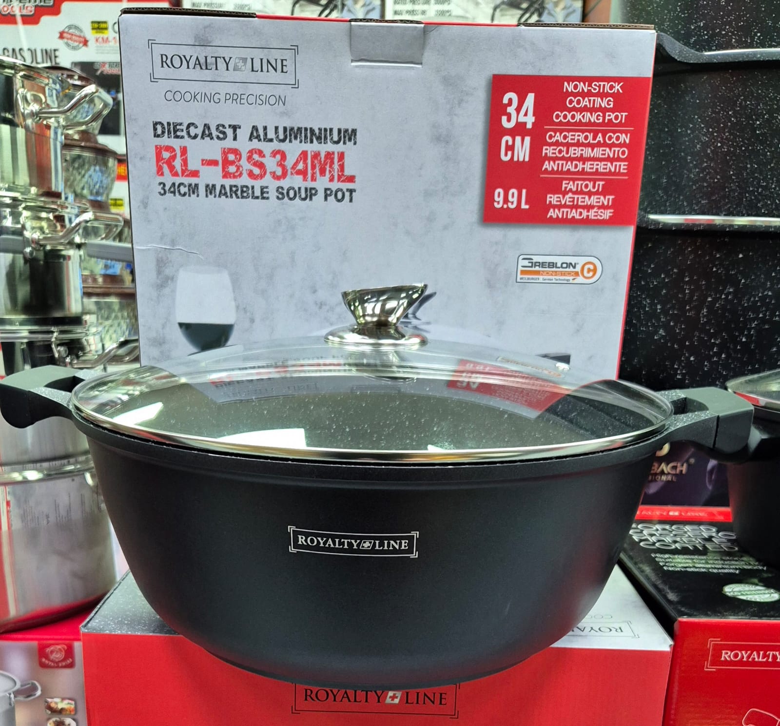 Faitout 34cm 9.9L BS34 ROYALTY LINE