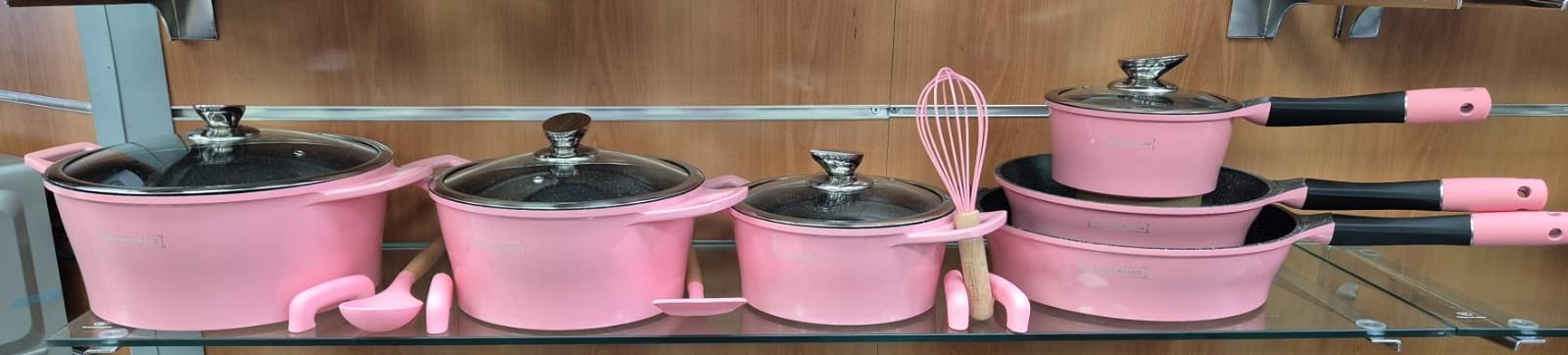 Batterie 17 pièces Rose ROYALTY LINE