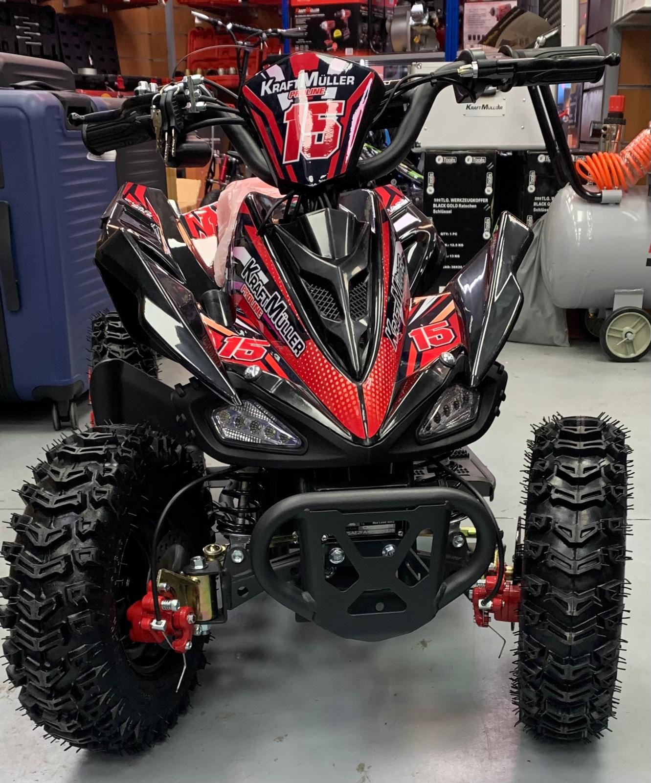 Quad électrique enfant 1000W 36V Rouge Kraft Muller