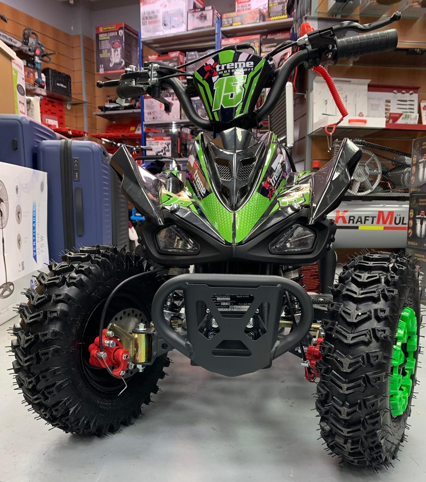 Quad Thermique 49cc Vert Kraft Muller