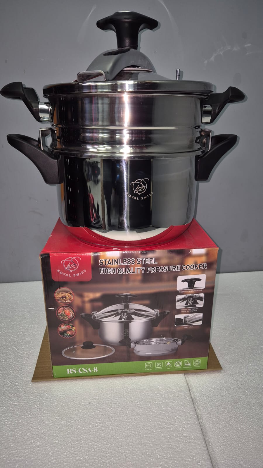 Cocotte Minute + couscoussier inox RS