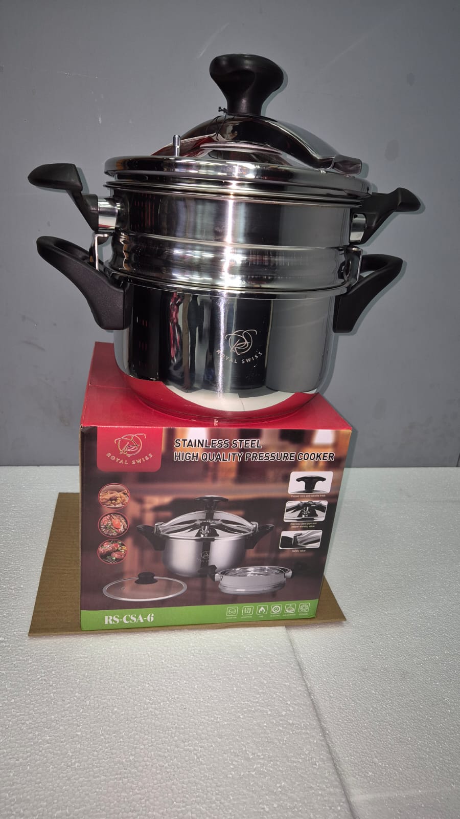 Cocotte Minute + couscoussier inox RS