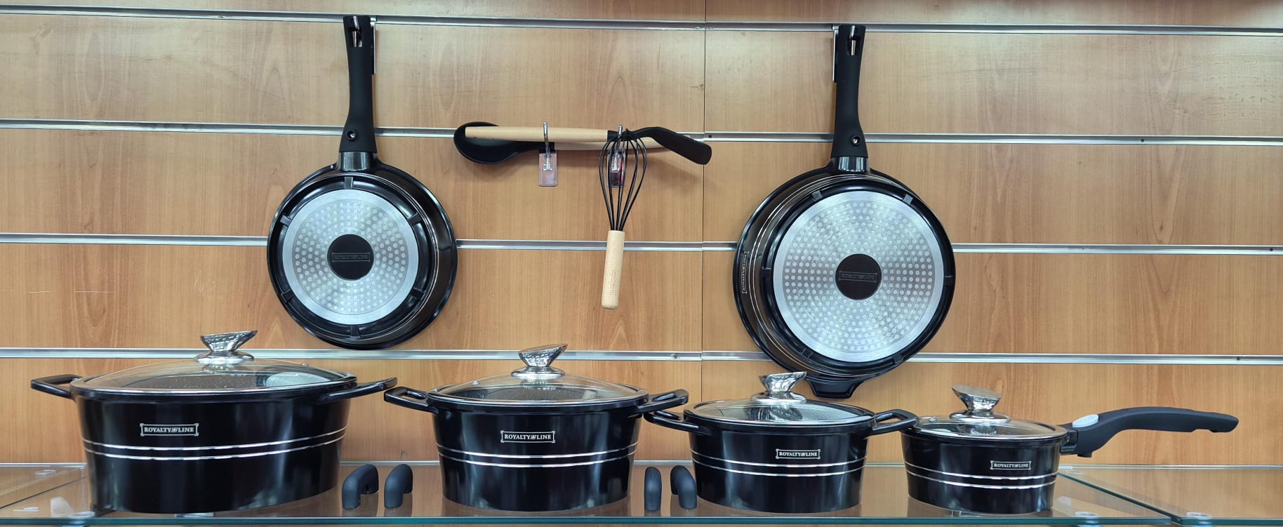 Batterie 17 pièces Noir ROYALTY LINE