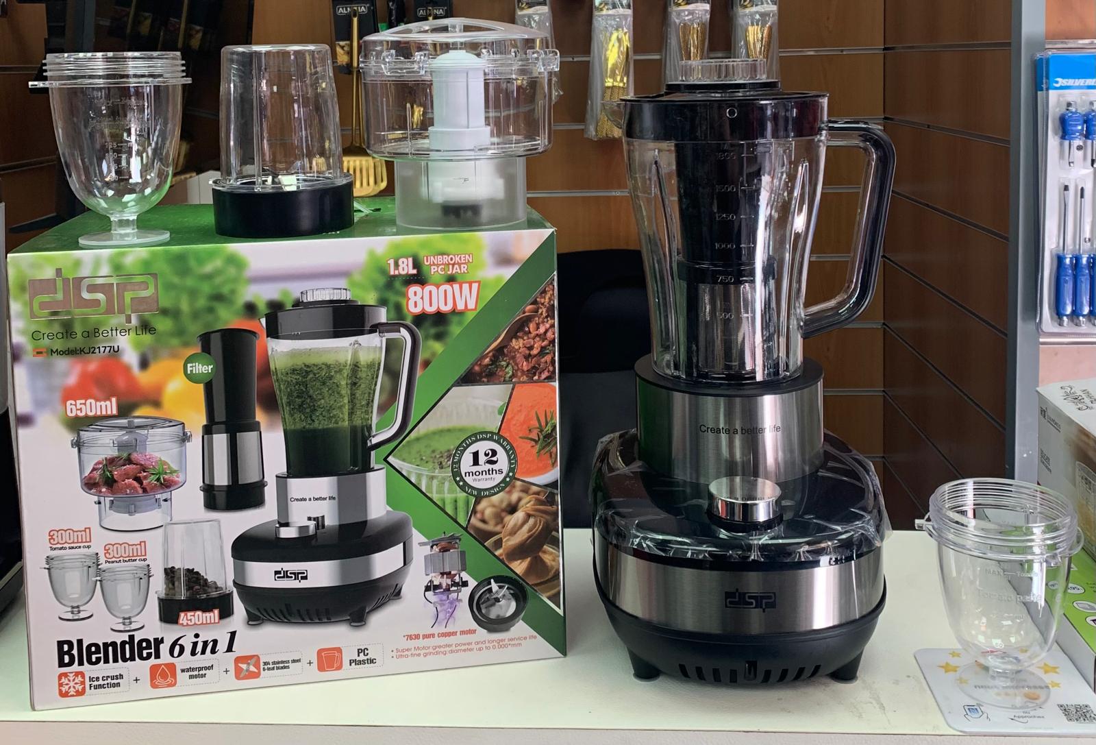 Robot 6 en 1 Blender Hachoir  Mixer 800W DSP
