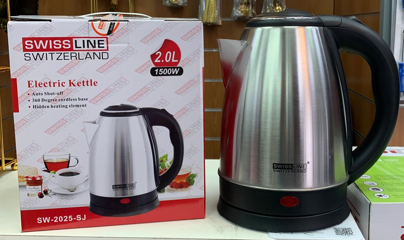 Bouilloire électrique inox 2L SL