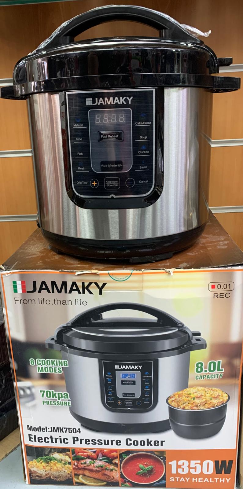 Autocuiseur éléctrique 8L 1350W JAMAKY
