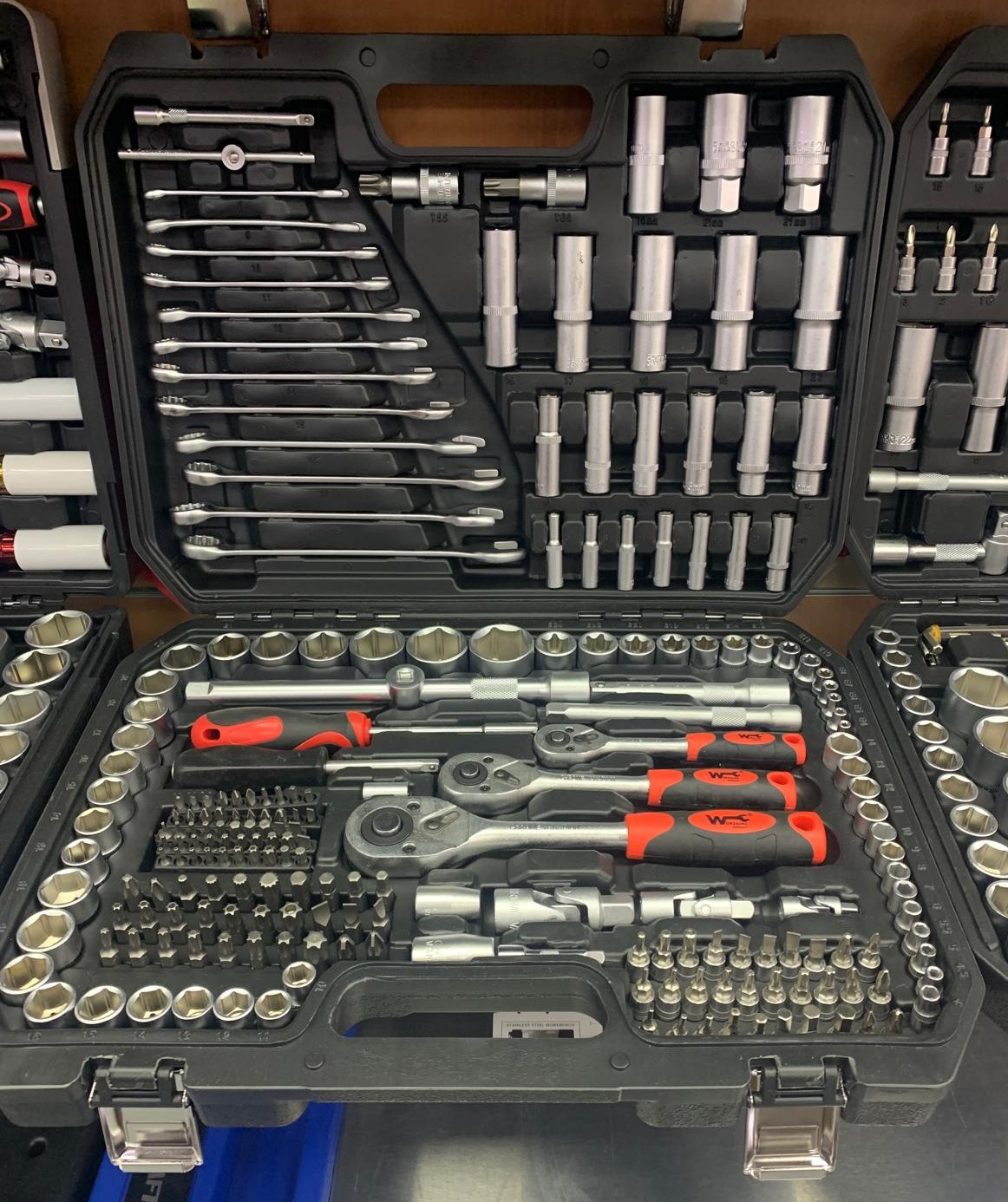 Coffret clés à cliquet 216 pièces WURZBURG