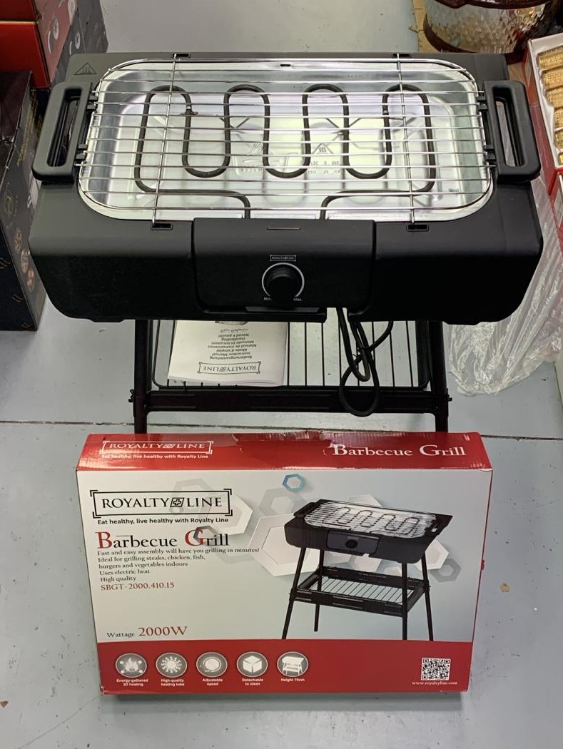 Barbecue électrique sur pied 2000W RL