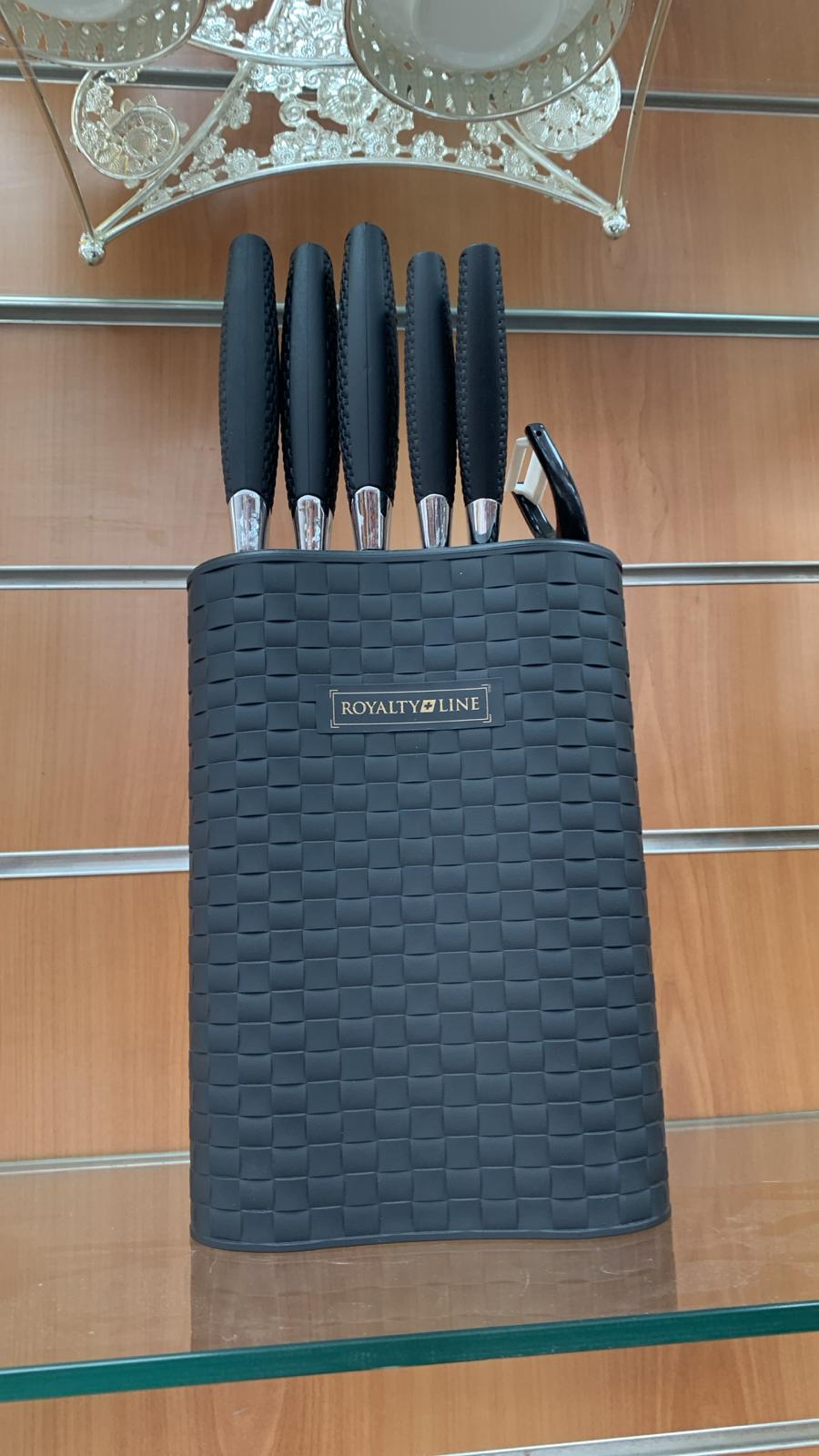 Couteaux socle 7pcs RL