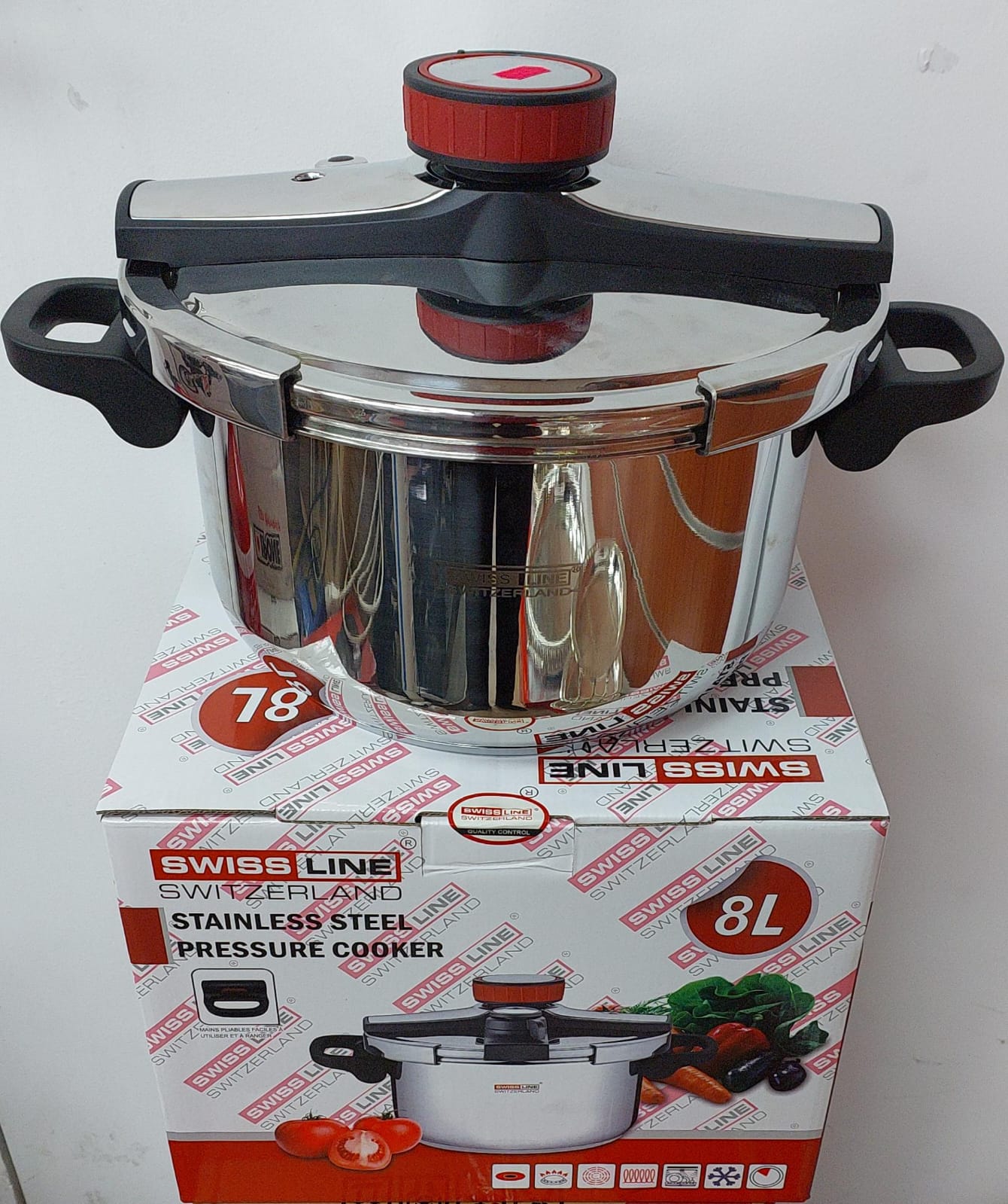 Cocotte-minute clipso inox poignets amovibles SL