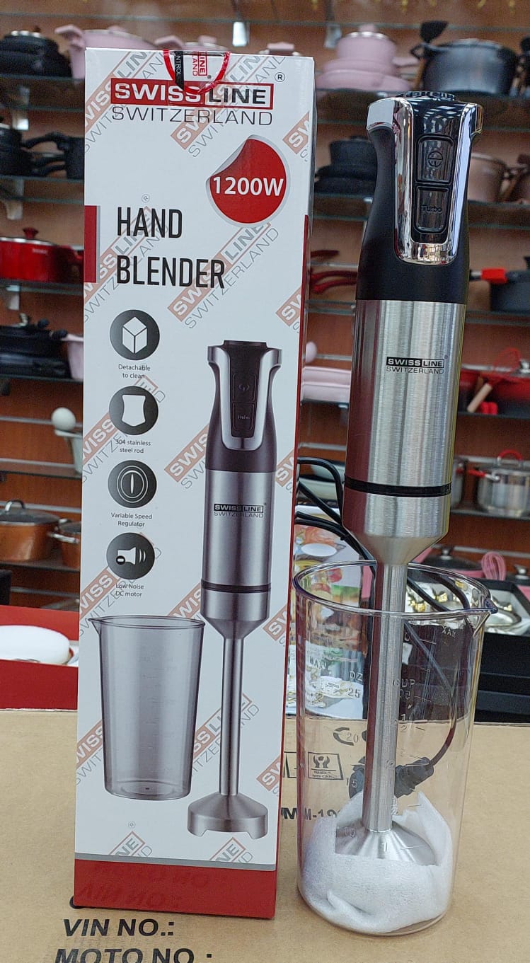 Mixeur Plongeant en Inox 3 couleurs 1200W SL