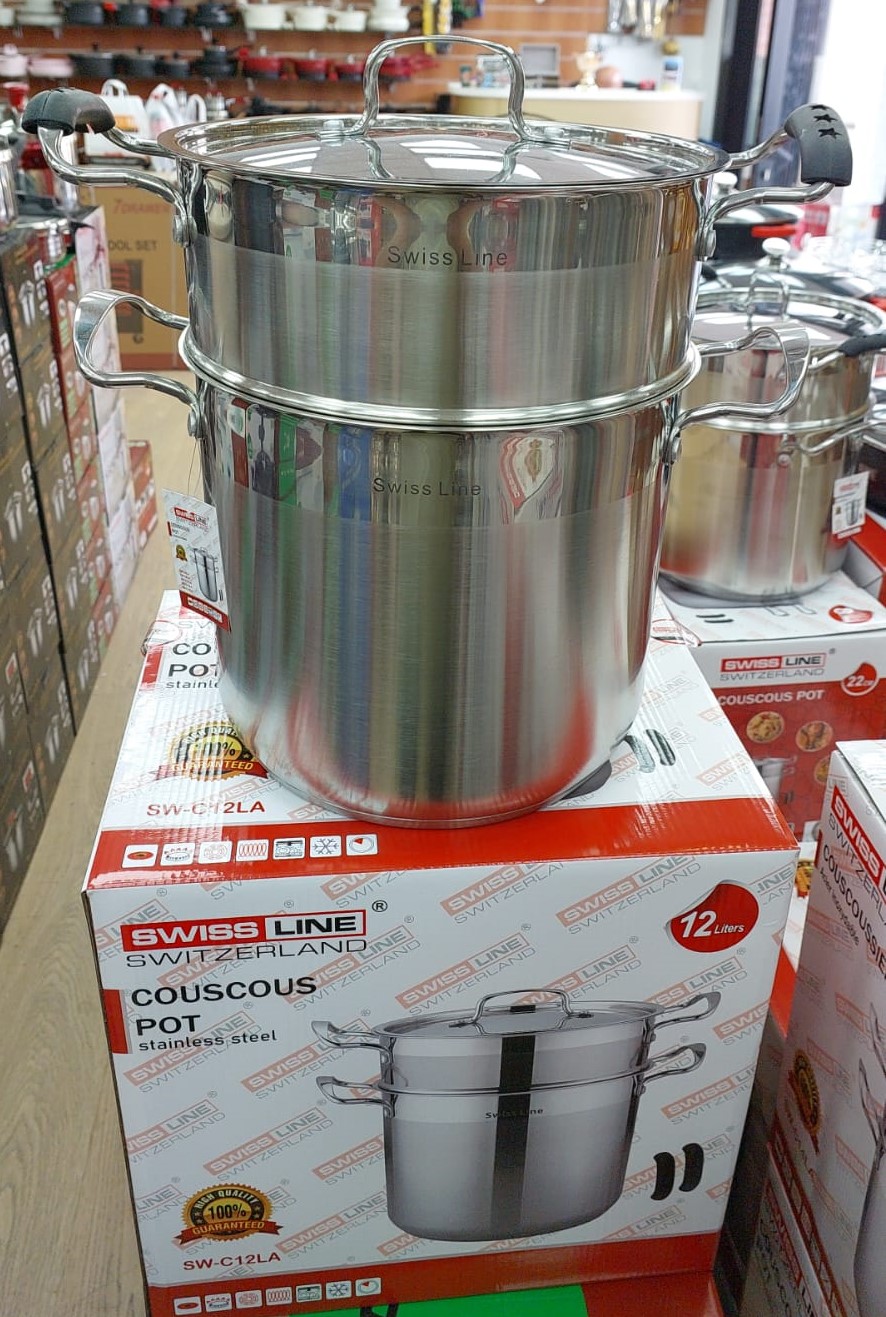 Couscoussier inox Nouveaux de 6L à 16L SL