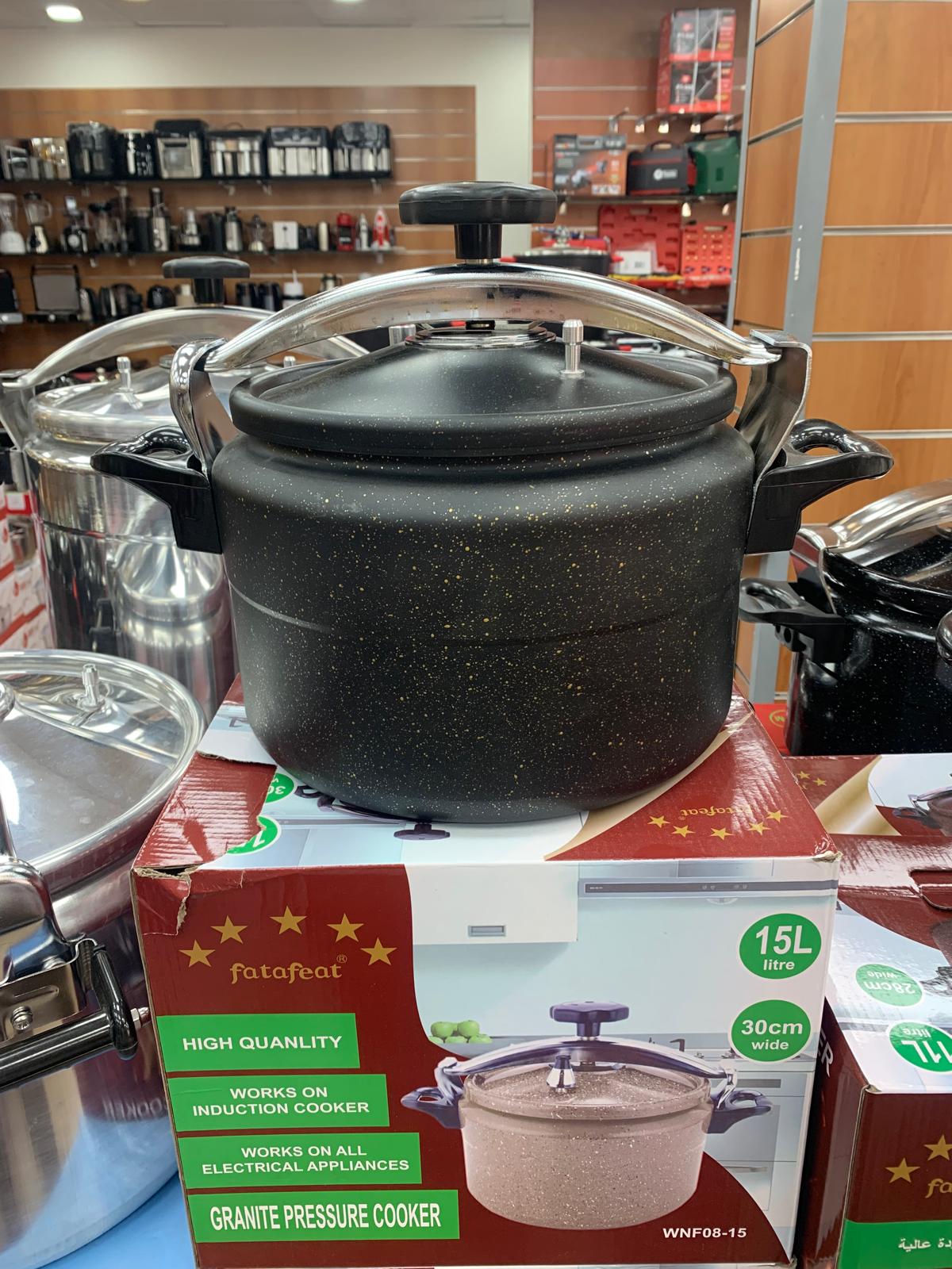 Cocotte-minute en pierre Noir ou Beige DH